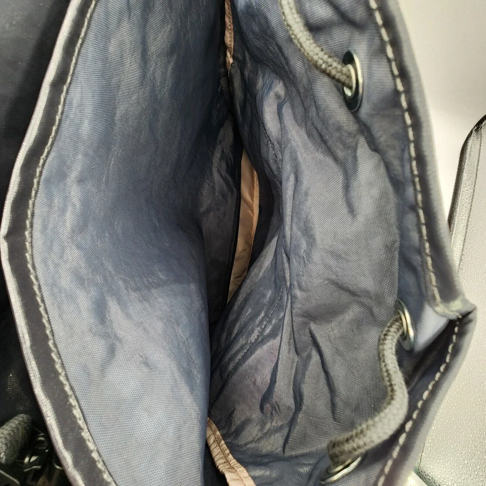 Kipling Black Lightweight Nylon Flap Backpack~NWT